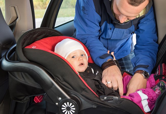 Uthyrning av bilbarnskydd