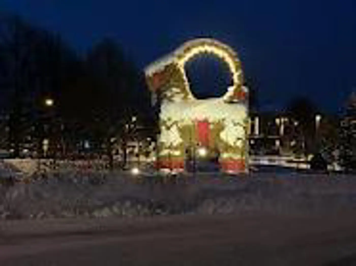 Gävle Bocken I Mörker