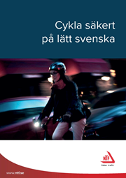 Folder Cykla säkert på lätt svenska