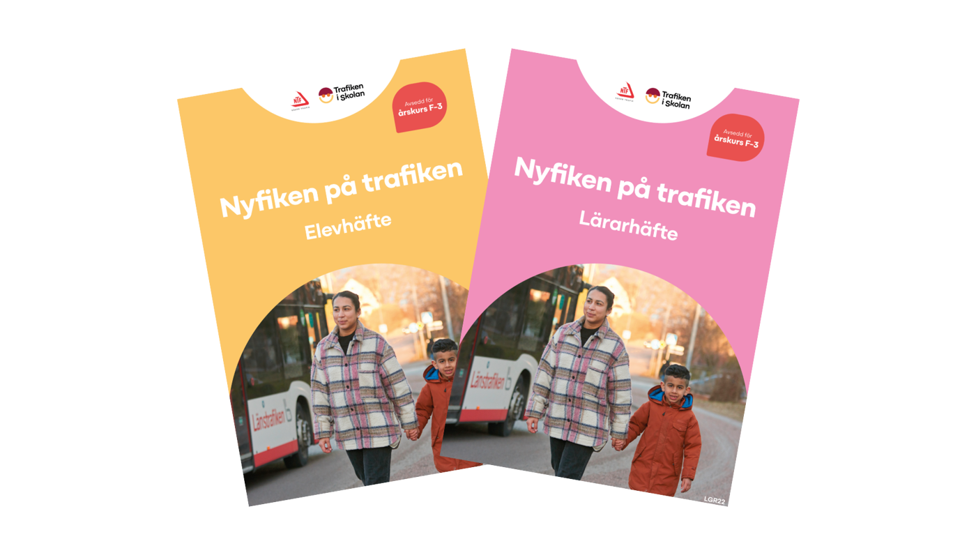 Nyfiken på trafiken - elevhäfte och lärarhäfte.